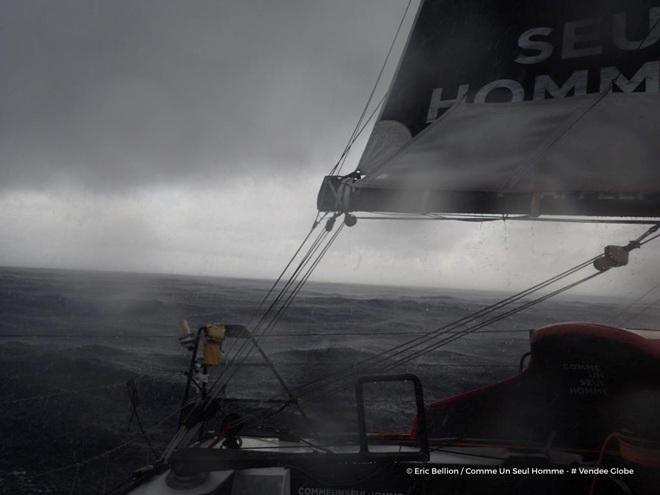 Day 86 – Eric Bellion – Comme Un Seul Homme – Vendée Globe © Eric Bellion / Vendee Globe